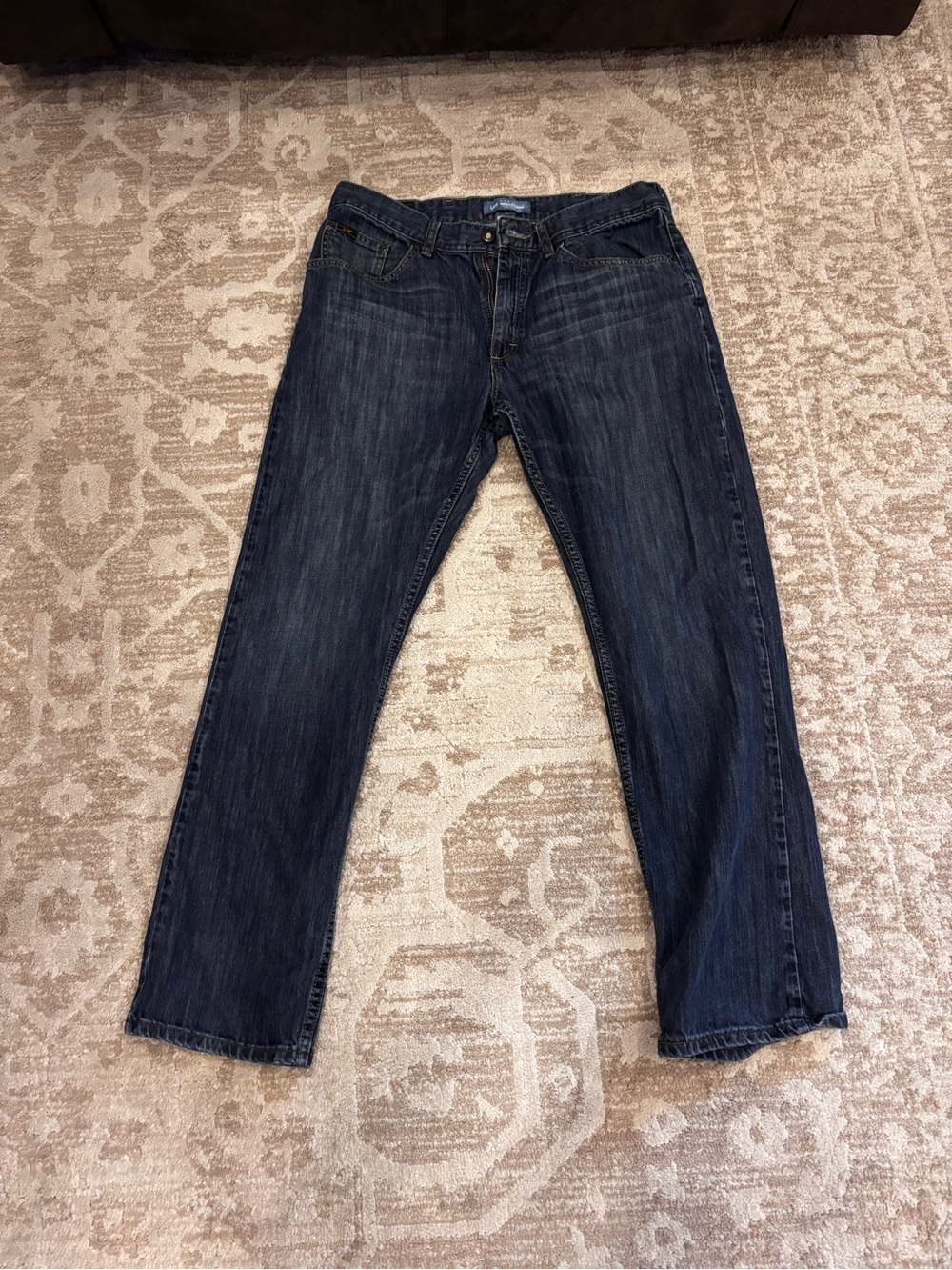 Lee Men's Indigo Straight Jeans